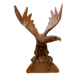 Figura De Águila En Madera N°16/ Ambienteyaromas