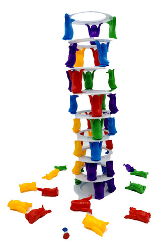 Escritorio Infantil Apilado Penguin Balance Toy Challenge To