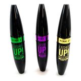 Rimel Mascara Pestañas Lashes Up Pink 21 Negra X 3 Unidades