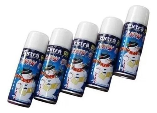 12 Nieves Spray, Nieve Artificial Año Nuevo Navidad Fiestas