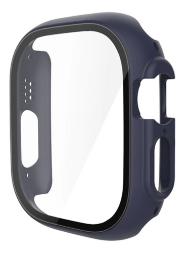 Case Con Cristal Templado Compatible Apple Watch Ultra 49 Mm