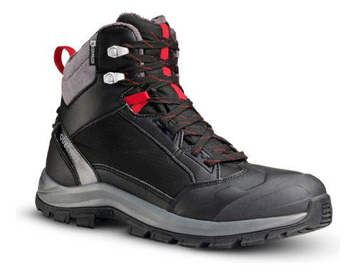 Botas Impemeables Cálidas Senderismo Nieve Sh500 Active Rojo