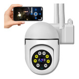 Cámara Seguridad Wifi Hd 1080p Exterior Inalámbrica Alarmaa