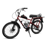 Bicicleta Motorizada 80cc Mobybike Rabeta De Mobilete Aro 24