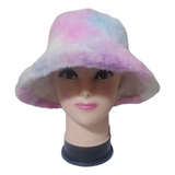 Gorro Pescador Bucket Hat Mujer Polar Reversible Adulto