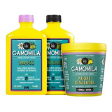 Lola Camomila Kit Shampoo + Condicionador + Máscara 230g