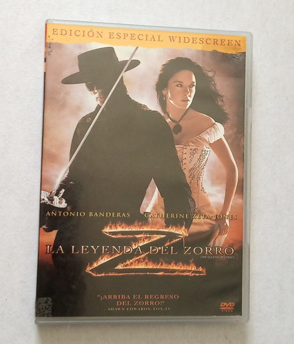 Pelicula Dvd La Leyenda Del Zorro Antonio Banderas