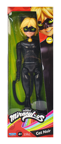 Miraculous Zag Heroez Catn Noir Figura Basica 26cm Playmates