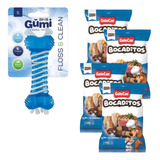 Juguete Limpiador Dental Para Perros Gumi Floss Small