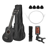 Kit De Ukelele Soprano Acústico De 21 Pulgadas Z