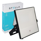 Refletor Projetor Led 30w Ip65 Branco Quente Ou Frio Stella