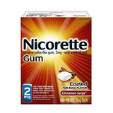Nicorette Gum Nicotina Canela Contra Sobretensiones 2 Miligr