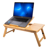 Mesa Bandeja Para Notebook Gadnic Regulable Con Cajon