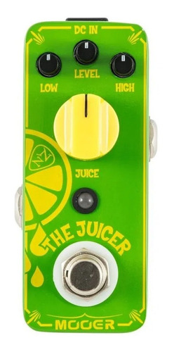 Micro Pedal Mooer The Juicer Signature Neil Zara Overdrive