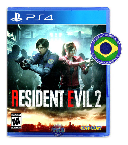 Resident Evil 2 - Ps4 - Legendas Pt-br Lacrado Mídia Física