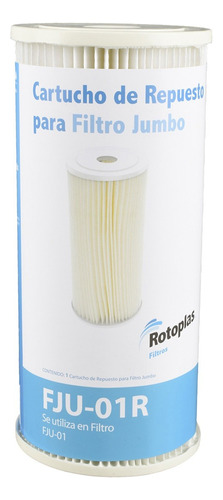 Cartucho Rotoplas Filtro Jumbo Blanco 300001