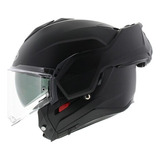 Casco Hjc Rebatible  I100 Solido Semi F Black