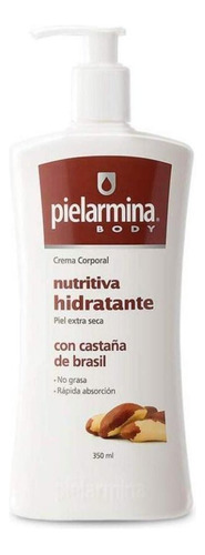 Pielarmina Crema Corporal Castaña De Brasil 350ml