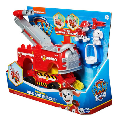 Paw Patrol Rise & Rescue Vehic Lanza Misiles Int 17753 Orig