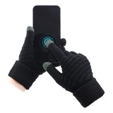 Guantes Frío Tejidos Para Pantalla Táctil Unisex Touch Scree