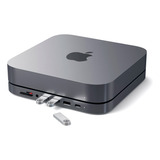 Hub Stand Satechi Para Mac Mini Usb-a Usb-c Jack 3.5 Sd