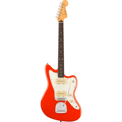 Guitarra Eléctrica Fender Player 2 Jazzmaster Coral Red Material Del Diapasón Maple Orientación De La Mano Diestro