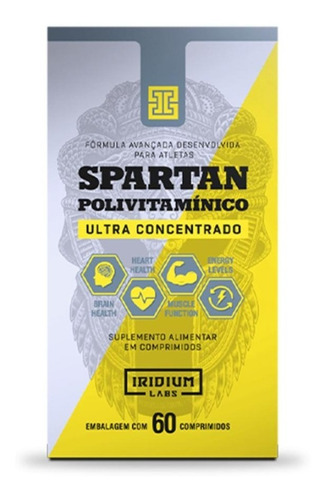Spartan Polivitamínico Ultra Concentrado 60comp Vitamina A-z