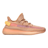 Tênis Yeezy Ad Boost 350 V2 Coral Claro Esporte Unissex     