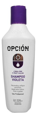 Shampoo Violeta Opción X 225ml  