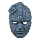 Máscara De Pedra Jojos Bizarre Adventure Decorativa Resina
