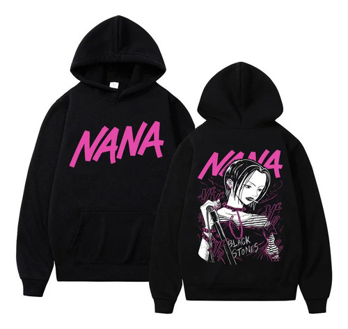 Axw Sudaderas Con Capucha Estampadas De Nana Osaki, Estilo Gótic