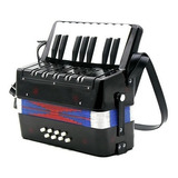 Acjrfne Acordeon Infantil Teclas Negro 17k8bs Farinelli