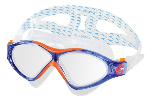 Óculos Omega Sf Swim Mask Speedo 509193 Cor Azul