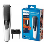 Cortabarba Beardtrimmer Philips Bt3206 Recargable Lavable 10 Posiciones De Corte