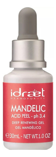 Gel De Ácido Mandélico Al 10% - Ph 3.4 Peeling X 30ml Idraet Tipo De Piel Todo Tipo