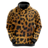 Blusa De Moletom Estilo Animal Print Oncinha Novidade