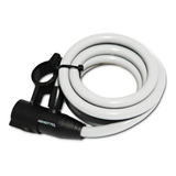 Candado Benotto Cable Espiral 180cm Bicicleta Llave 12mm