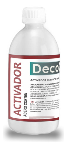 Activador 1/2 L Oxido / Decox