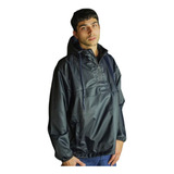 Rompeviento Buzo Anorak Hombre Campera Capucha Impermeable