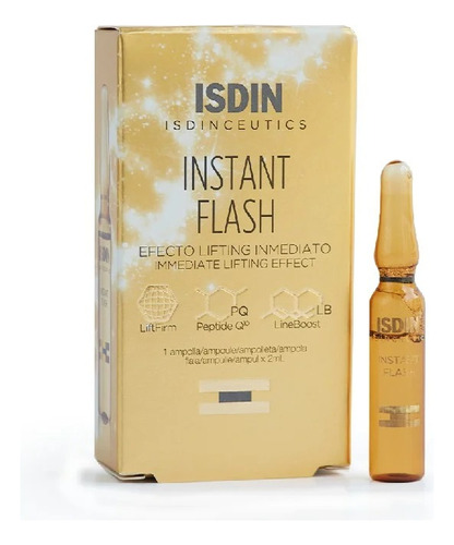 Isdin Isdinceutics Instant Flash Ampolla Efecto Lifting 2 Ml