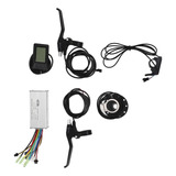 Kit De Conversión De Bicicleta Eléctrica 22a 36v 48v Control