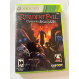 Resident Evil Operation  Raccom City Xbox 360 Usado