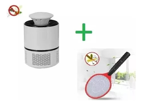 Lampara Atrapa Mosquito Killer + Mata Moscos Eléctrico