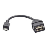 Cabo Micro (v8) Usb Para Otg Usb Fêmea -  Otg