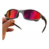 Óculos De Sol Juliet 24k Doublexx Mandrak Vilão X Metal Mars