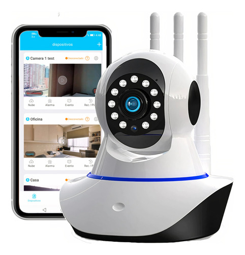 Cámara Seguridad Negocio Hogar Audio Y Video Full Hd Ip Wifi