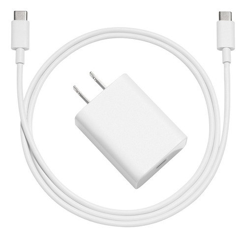 Cargador Rápido Usb-c 18w Con Cable Google Pixel Original