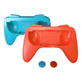 Joy-con Grips Game Pad Nintendo Switch 2 Pzas + 2 Gomas 