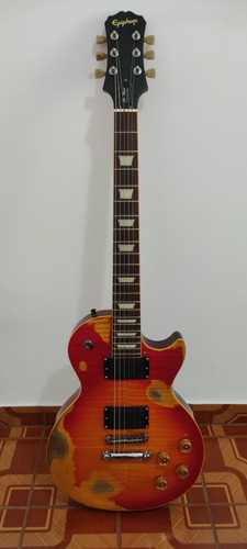 Guitarra EpiPhone Les Paul Standart Custom Amg Gibson Gotoh 