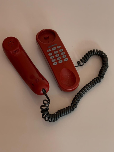 Teléfono Rojo Siemens Góndola Pared/mesa